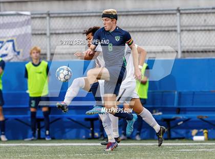 Thumbnail 1 in Pebblebrook vs. Harrison (GHSA 7A Championship) photogallery.