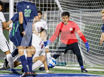 Thumbnail 1 in Pebblebrook vs. Harrison (GHSA 7A Championship) photogallery.