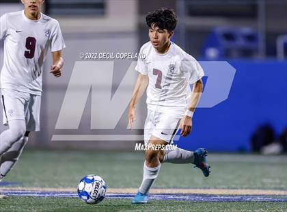 Thumbnail 2 in Pebblebrook vs. Harrison (GHSA 7A Championship) photogallery.