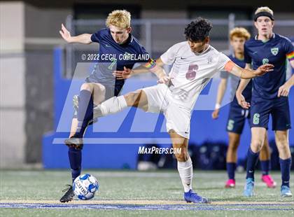 Thumbnail 2 in Pebblebrook vs. Harrison (GHSA 7A Championship) photogallery.