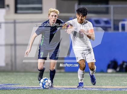 Thumbnail 2 in Pebblebrook vs. Harrison (GHSA 7A Championship) photogallery.