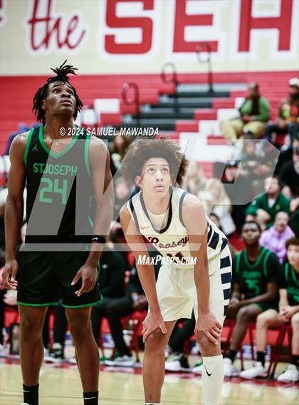 Thumbnail 1 in St. Joseph vs Roosevelt (Take Flight Challenge) photogallery.