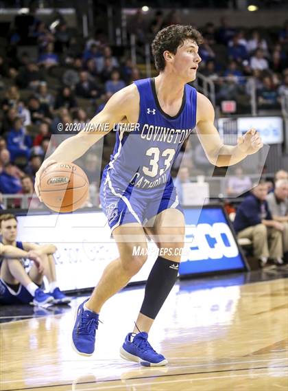 Thumbnail 3 in Covington Catholic vs St. Henry (ninth region semifinals) photogallery.
