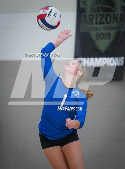 Thumbnail 2 in American Leadership Academy - Ironwood vs. Snowflake (Spiketown Invitational) photogallery.