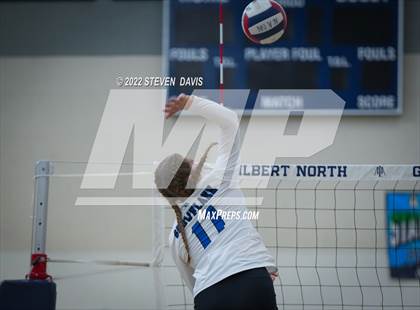 Thumbnail 2 in American Leadership Academy - Ironwood vs. Snowflake (Spiketown Invitational) photogallery.