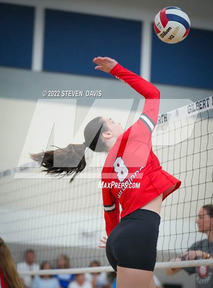 Thumbnail 3 in American Leadership Academy - Ironwood vs. Snowflake (Spiketown Invitational) photogallery.