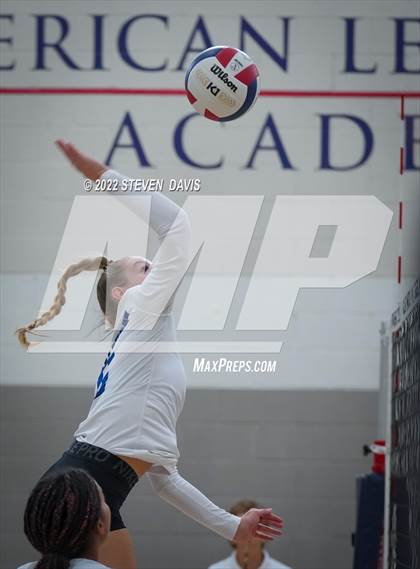 Thumbnail 2 in American Leadership Academy - Ironwood vs. Snowflake (Spiketown Invitational) photogallery.