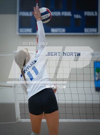 Thumbnail 3 in American Leadership Academy - Ironwood vs. Snowflake (Spiketown Invitational) photogallery.