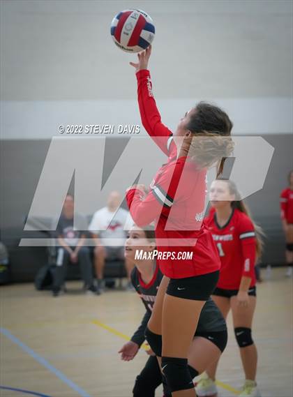 Thumbnail 2 in American Leadership Academy - Ironwood vs. Snowflake (Spiketown Invitational) photogallery.
