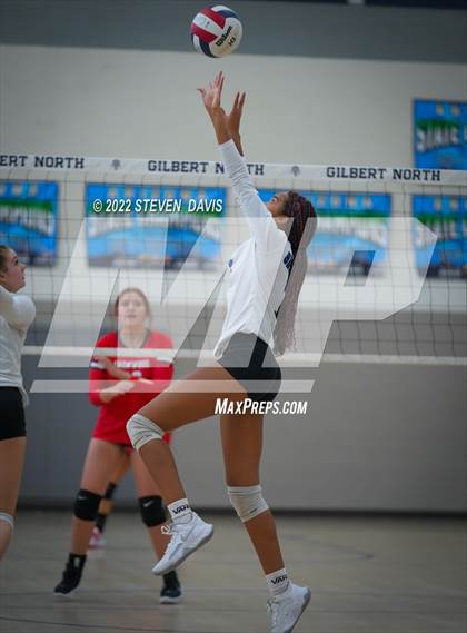 Thumbnail 3 in American Leadership Academy - Ironwood vs. Snowflake (Spiketown Invitational) photogallery.