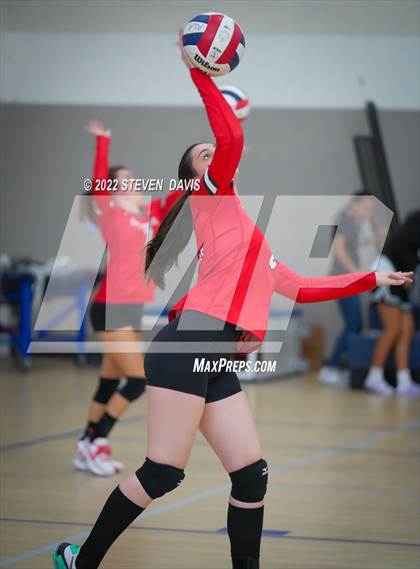 Thumbnail 2 in American Leadership Academy - Ironwood vs. Snowflake (Spiketown Invitational) photogallery.