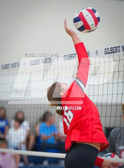 Thumbnail 3 in American Leadership Academy - Ironwood vs. Snowflake (Spiketown Invitational) photogallery.