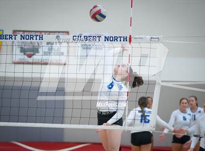 Thumbnail 2 in American Leadership Academy - Ironwood vs. Snowflake (Spiketown Invitational) photogallery.