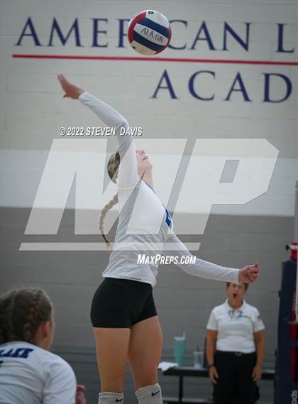 Thumbnail 1 in American Leadership Academy - Ironwood vs. Snowflake (Spiketown Invitational) photogallery.