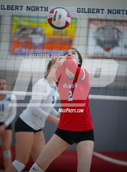 Thumbnail 2 in American Leadership Academy - Ironwood vs. Snowflake (Spiketown Invitational) photogallery.