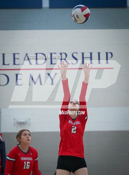 Thumbnail 1 in American Leadership Academy - Ironwood vs. Snowflake (Spiketown Invitational) photogallery.