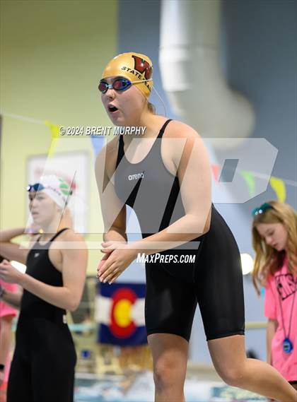 Thumbnail 2 in CHSAA 4A Girls Swimming - State Championship photogallery.