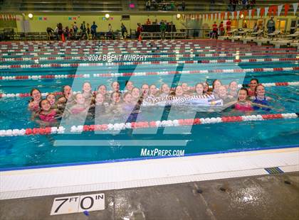 Thumbnail 1 in CHSAA 4A Girls Swimming - State Championship photogallery.
