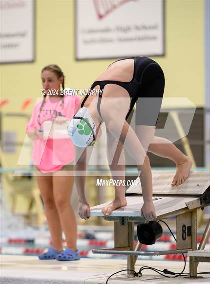 Thumbnail 2 in CHSAA 4A Girls Swimming - State Championship photogallery.