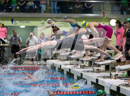 Thumbnail 3 in CHSAA 4A Girls Swimming - State Championship photogallery.
