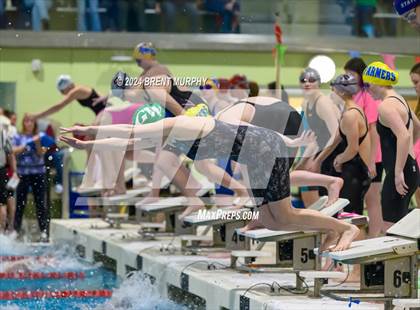 Thumbnail 3 in CHSAA 4A Girls Swimming - State Championship photogallery.