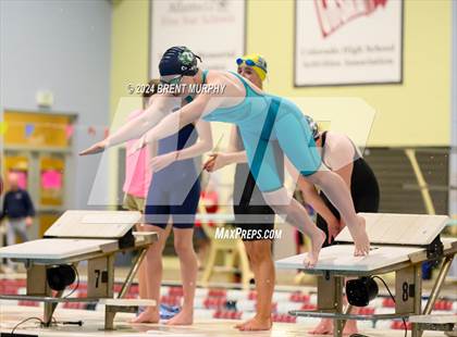 Thumbnail 2 in CHSAA 4A Girls Swimming - State Championship photogallery.