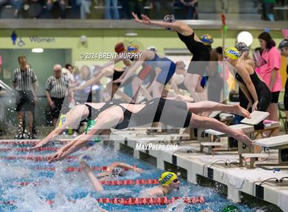 Thumbnail 2 in CHSAA 4A Girls Swimming - State Championship photogallery.