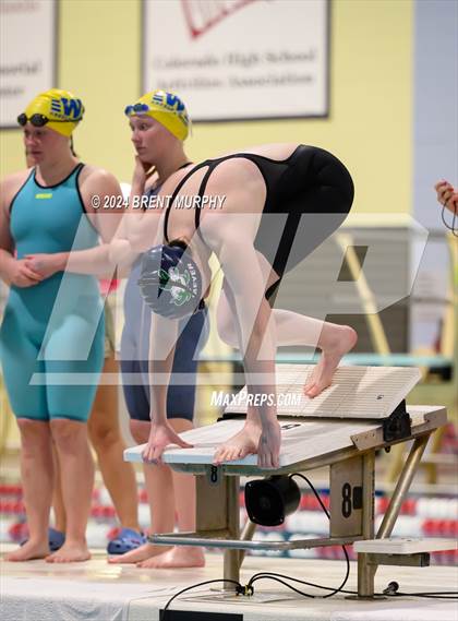 Thumbnail 3 in CHSAA 4A Girls Swimming - State Championship photogallery.