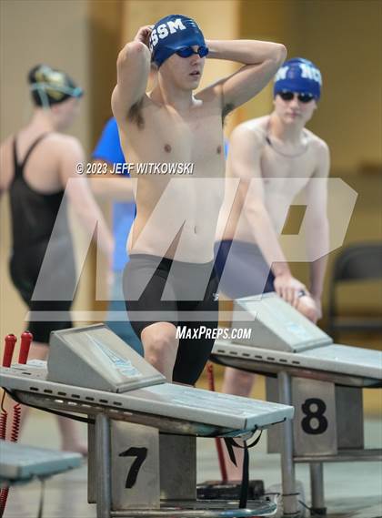 Thumbnail 3 in NCHSAA 1A/2A State Swimming Championship photogallery.