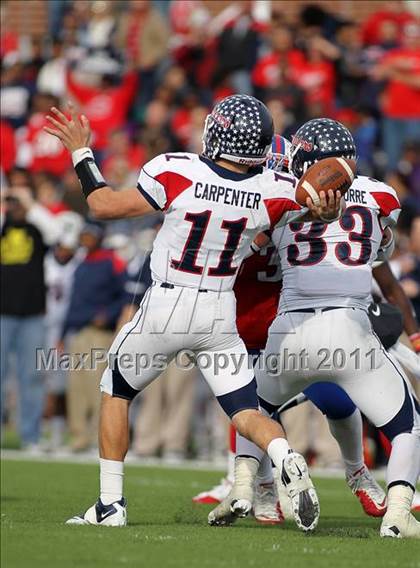 Thumbnail 3 in Midway vs. Ryan (4A Division 1 Region 1 Semifinals) photogallery.