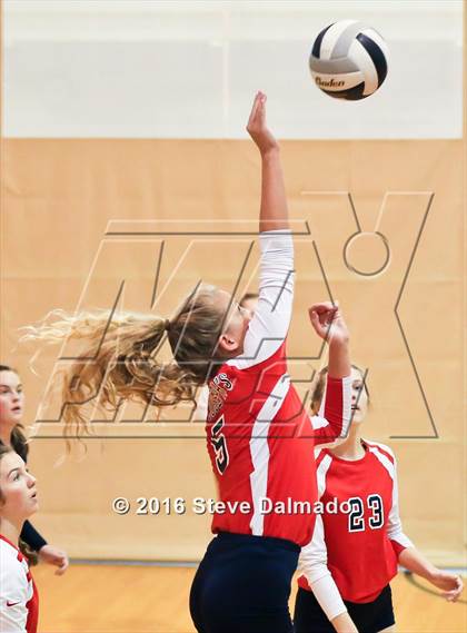 Thumbnail 3 in St. Joseph's Academy vs Pope John Paul II (Catholic League Tournament) photogallery.