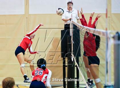 Thumbnail 2 in St. Joseph's Academy vs Pope John Paul II (Catholic League Tournament) photogallery.