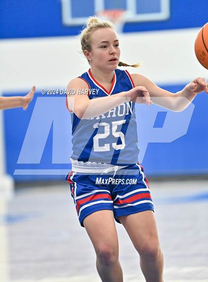 Thumbnail 1 in  Akron vs Denver Christian (CHSAA 2A Great 8) photogallery.