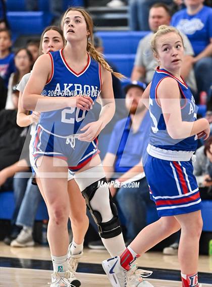 Thumbnail 1 in  Akron vs Denver Christian (CHSAA 2A Great 8) photogallery.