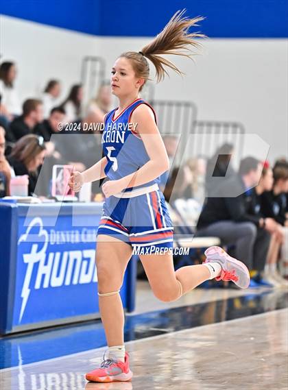 Thumbnail 1 in  Akron vs Denver Christian (CHSAA 2A Great 8) photogallery.