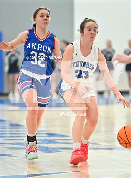 Thumbnail 3 in  Akron vs Denver Christian (CHSAA 2A Great 8) photogallery.