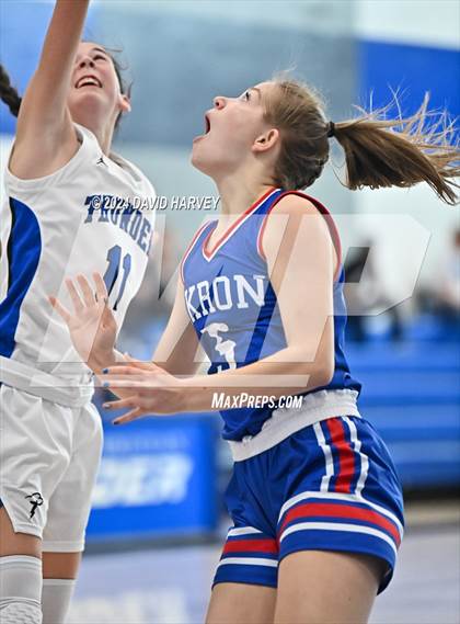 Thumbnail 2 in  Akron vs Denver Christian (CHSAA 2A Great 8) photogallery.
