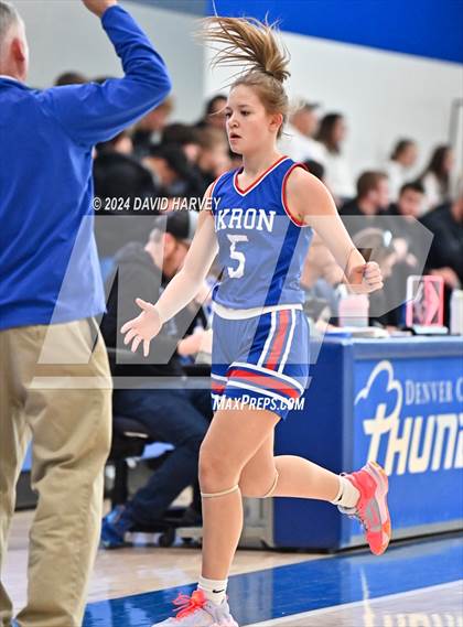 Thumbnail 2 in  Akron vs Denver Christian (CHSAA 2A Great 8) photogallery.