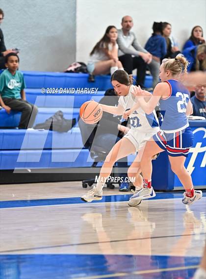 Thumbnail 2 in  Akron vs Denver Christian (CHSAA 2A Great 8) photogallery.