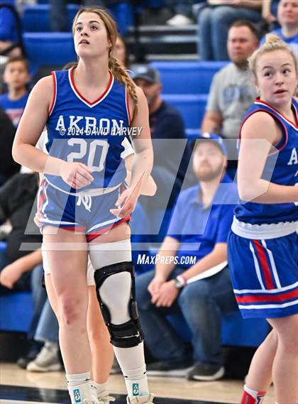 Thumbnail 2 in  Akron vs Denver Christian (CHSAA 2A Great 8) photogallery.