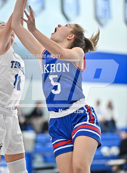 Thumbnail 3 in  Akron vs Denver Christian (CHSAA 2A Great 8) photogallery.