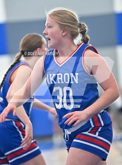 Thumbnail 2 in  Akron vs Denver Christian (CHSAA 2A Great 8) photogallery.