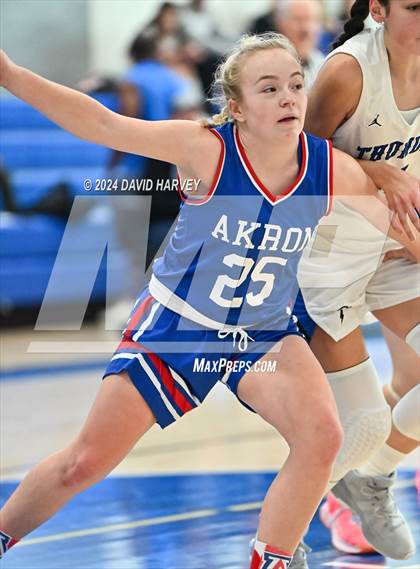Thumbnail 2 in  Akron vs Denver Christian (CHSAA 2A Great 8) photogallery.