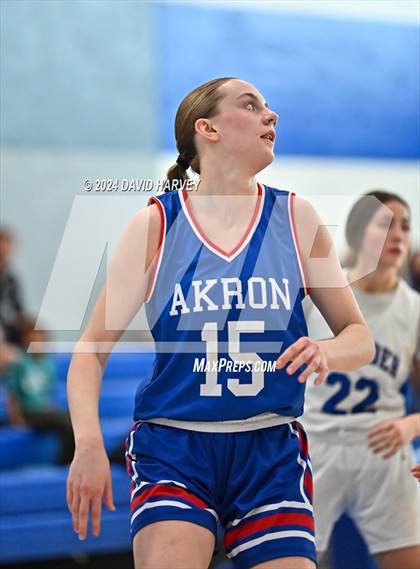 Thumbnail 3 in  Akron vs Denver Christian (CHSAA 2A Great 8) photogallery.