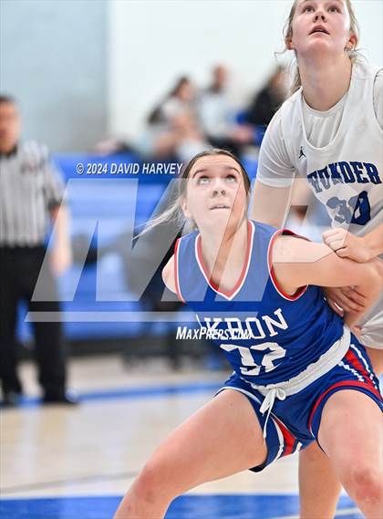 Thumbnail 2 in  Akron vs Denver Christian (CHSAA 2A Great 8) photogallery.