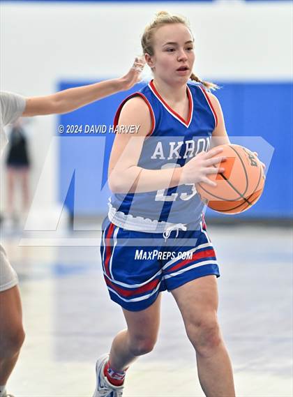 Thumbnail 2 in  Akron vs Denver Christian (CHSAA 2A Great 8) photogallery.