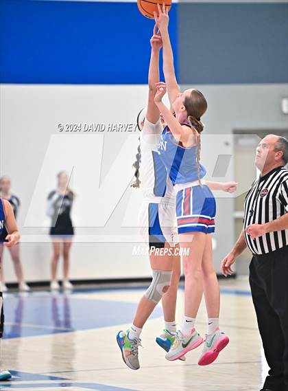 Thumbnail 1 in  Akron vs Denver Christian (CHSAA 2A Great 8) photogallery.