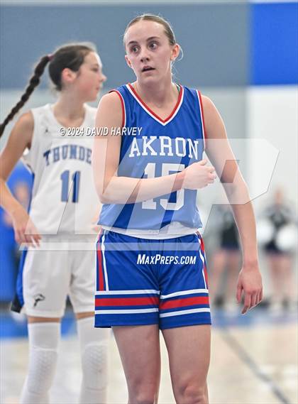 Thumbnail 1 in  Akron vs Denver Christian (CHSAA 2A Great 8) photogallery.