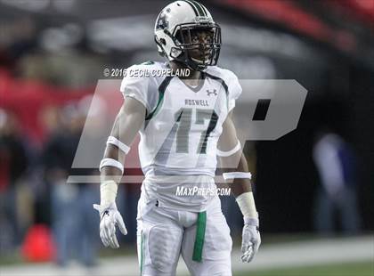 Thumbnail 3 in Roswell vs. Grayson (GHSA 7A Final) photogallery.