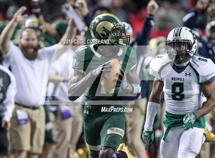 Thumbnail 3 in Roswell vs. Grayson (GHSA 7A Final) photogallery.